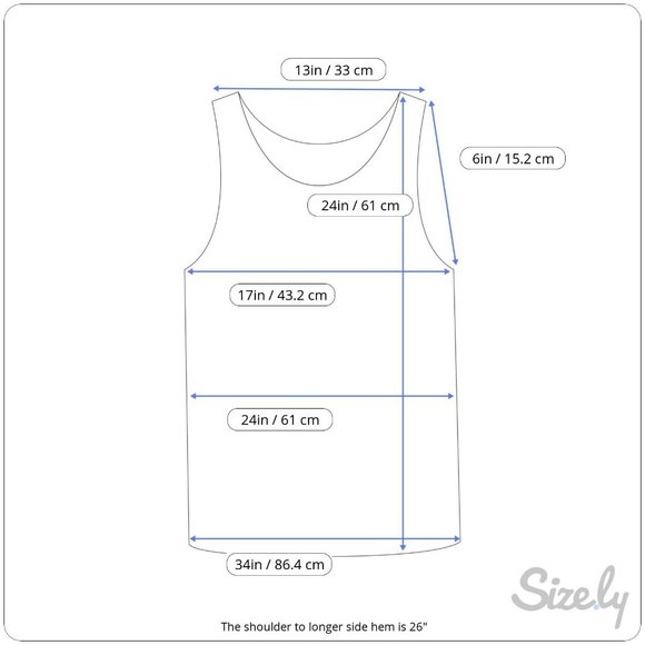 Max Studio sleeveless asymmetrical top small blue geo - Picture 10 of 10